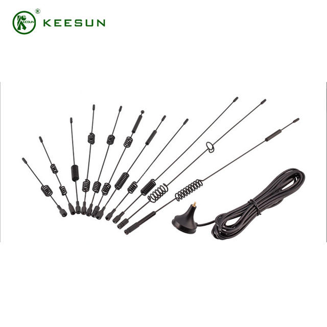 SU00020 |  170-840MHz 3dBi Stick antenna with RG174 Cable to SMA Connector