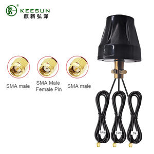 GP00054 | 1575.5MHz 5dBi  GPS Triband  Antenna with RG174 Cable To SMA Connector