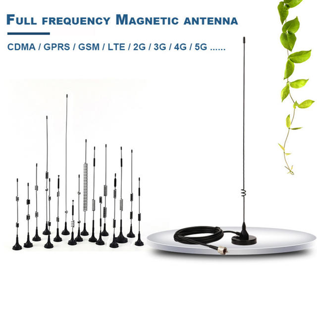 SU00025 |  2.4G 5dBi Sucker Antenna with RG174 Cable to SMA Male Connector