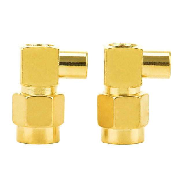 SMA curved male head internal screw and internal needle    Connect the semi-steel and semi-flexible cable RG402 Line 086