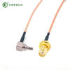 RF10011 | CRC9 Male to SMA Female RG178 with Coaxial Cable