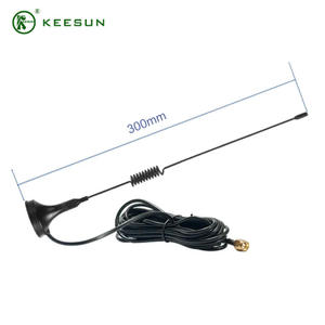 SU00020 |  170-840MHz 3dBi Stick antenna with RG174 Cable to SMA Connector