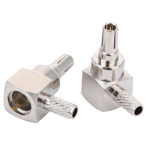 0~3GHz CRC9 90-degree Bend male all-copper RF connector RG178 RG3 16 RG174