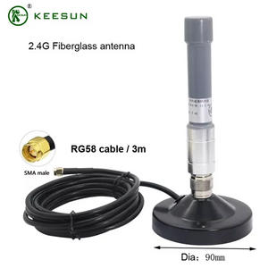 FG10029 |  2.4G 3dBi Fiberglass Antenna with 3m RG58 cable to SMA Male Connector