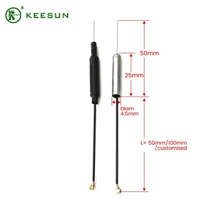 SP00001 | Copper Tube WiFi 5.8GHz  Cable Dipole Spring  Antenna