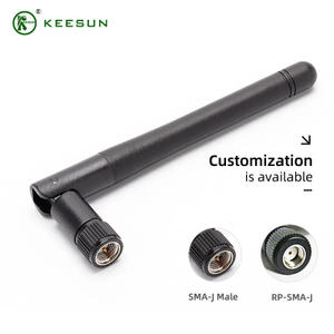 EX20007 | 2.4/5.8GHz 3dBi  Rubber WiFi Antenna with SMA Male Connector